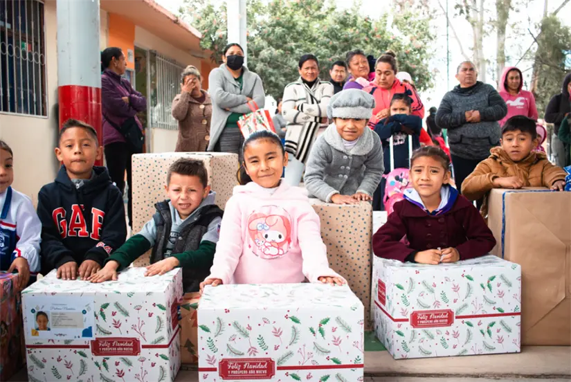 Ciudad Maderas busca dar esperanza y bienestar en la época decembrina. Foto: Facebook Fundación Ciudad Maderas.