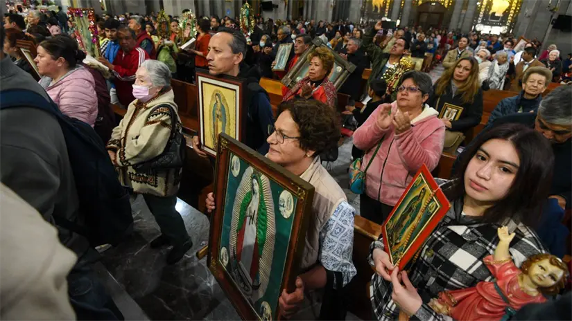 Así podrás ver en vivo Las Mañanitas a la Virgen de Guadalupe. Foto: Cortesía.