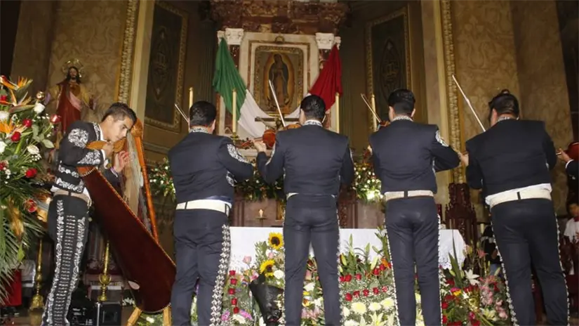 Las Mañanitas comenzarán desde l anoche del 11 de diciembre. Foto: Cortesía.