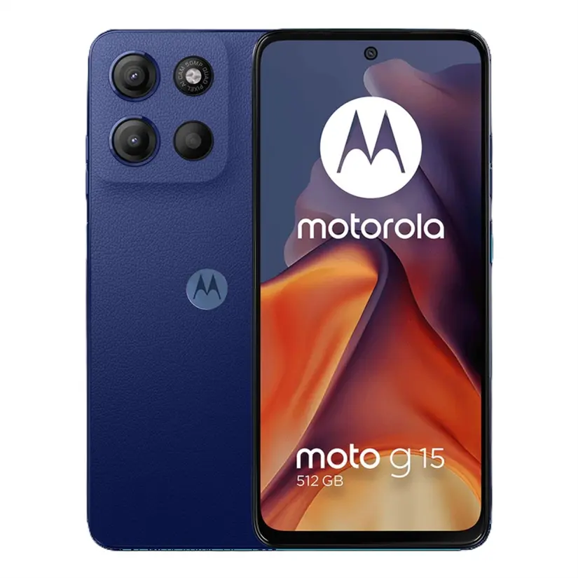Motorola Moto G15 de los más baratos de Motorola. Foto: Cortesía