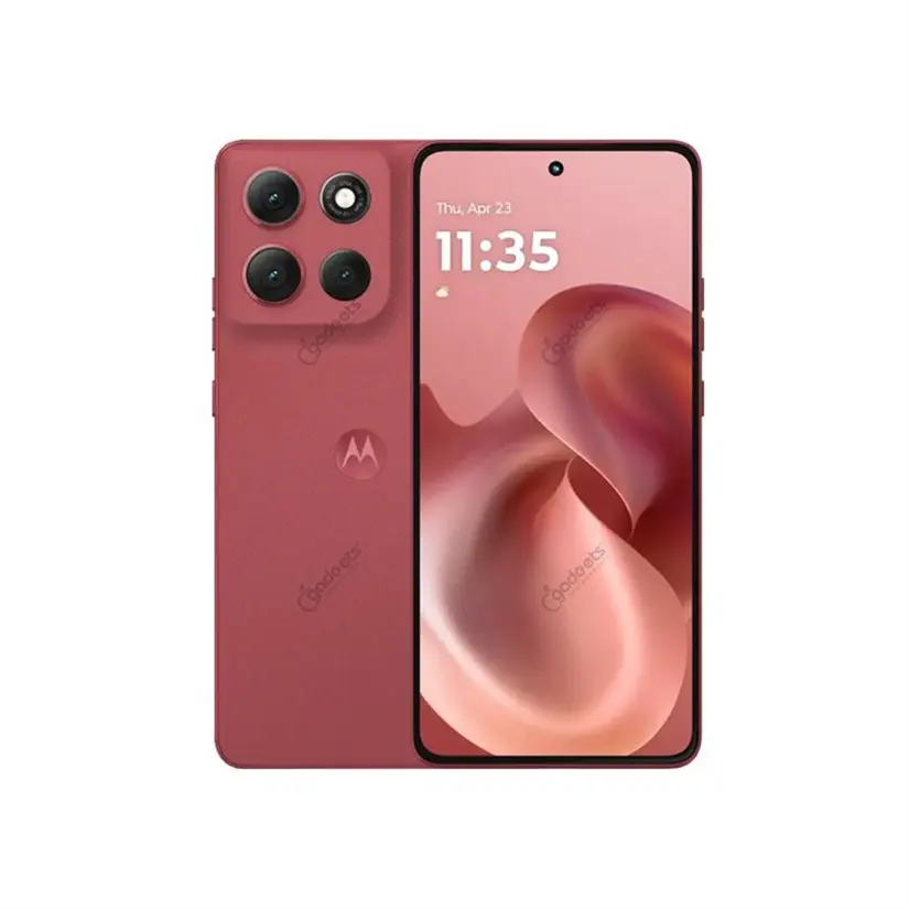 Motorola Moto G86 Power con diseño ligero inspirado en el cuero. Foto: Cortesía