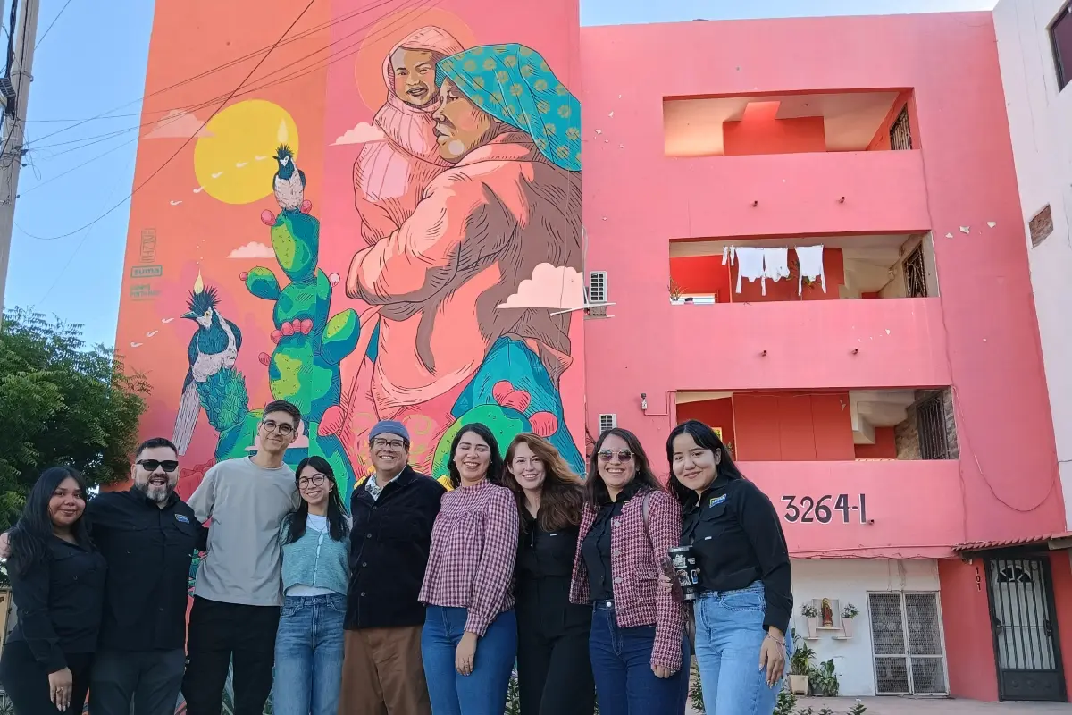 Murales en el sector Humaya de Culiacán impulsan la cultura de paz, la participación vecinal y el arte local en una ruta comunitaria organizada por SUMA Sociedad Unida IAP. | Imágenes de Francisco Castro