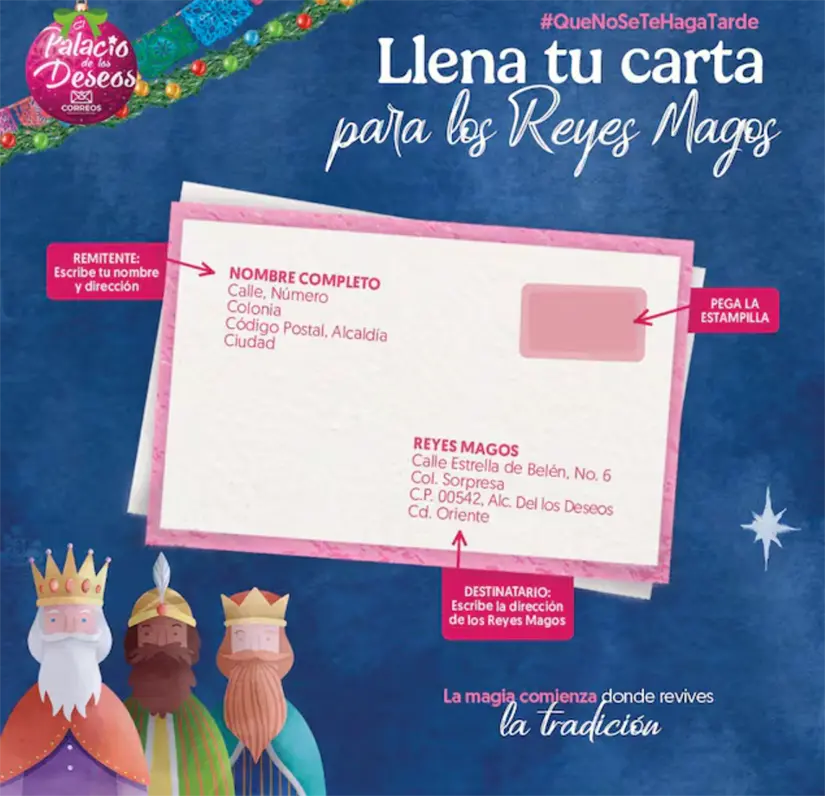 El costo de entrada al Palacio de los Deseos en CDMX incluye la entrega de una carta oficial. Foto: cortesía.