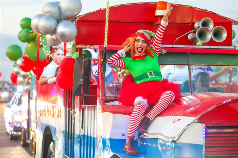 Por dónde pasará el desfile navideño 2025 en Reynosa. Foto: Cortesía