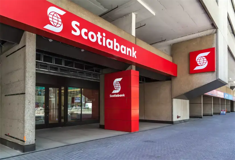 Scotiabank no pide saldo inicial, pero cobra cuota mensual y solicita al menos 2 compras domiciliadas. Foto: cortesía.