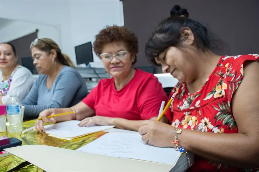 Cesavvi 5 de Febrero promueve el empoderamiento femenino con el taller “Cambiar al sí puedo”. Foto: Ayuntamiento de Culiacán