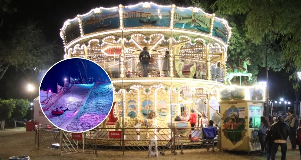 Conoce las fechas y horarios de funcionamiento de la Villa Navideña en Morelia. Foto: cortesía