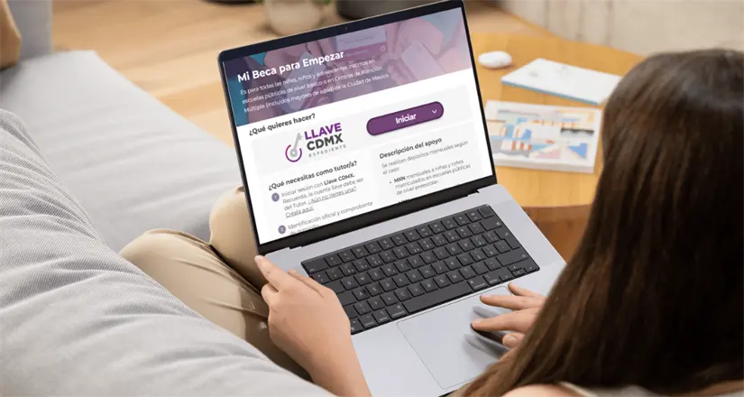 Así podrás registrarte al apoyo Mi Beca para Empezar. Foto: Cortesía.