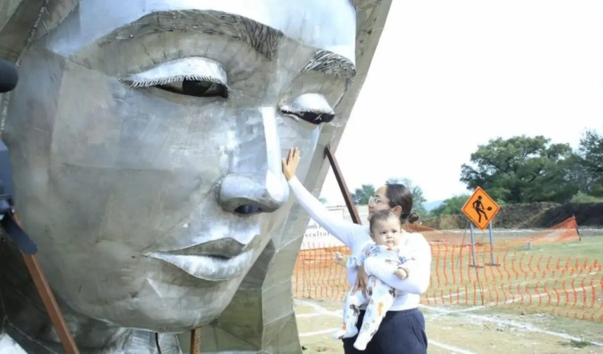 Virgen de la Misericordia en El Chorrito, Tamaulipas. Foto: Cortesía