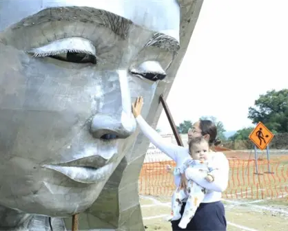 Así es la Virgen de la Misericordia más alta de Latinoamérica y está en Tamaulipas