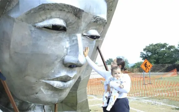 As&iacute; es la Virgen de la Misericordia m&aacute;s alta de Latinoam&eacute;rica y est&aacute; en Tamaulipas