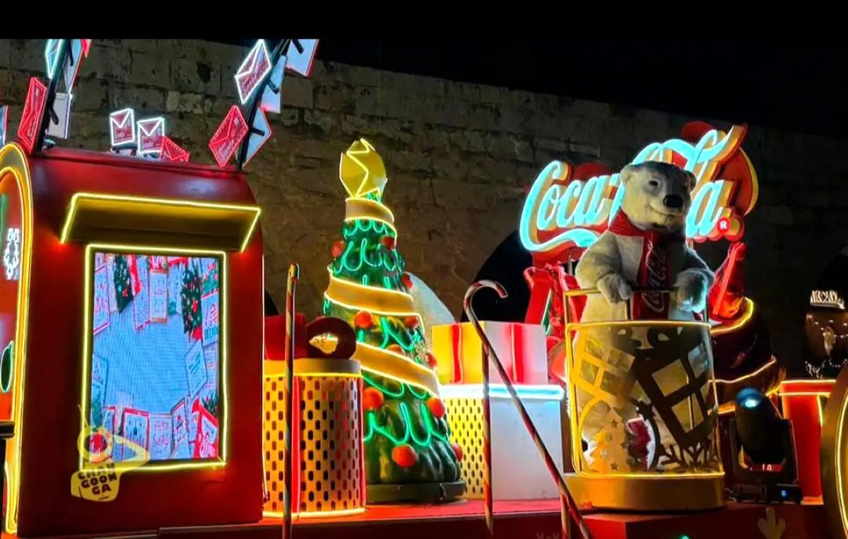 Hoy llegará la Caravana Coca-Cola 2025 a Ciudad Juárez. Foto: Cortesía