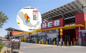¿En qué estados de México hay supermercados HEB?