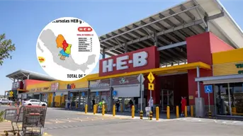 ¿En qué estados de México hay supermercados HEB?