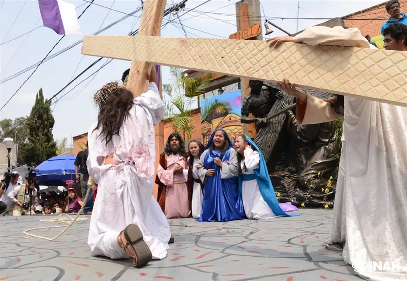 La Pasión de Cristo de Iztapalapa reconocida por la Unesco. Foto: Cortesía.