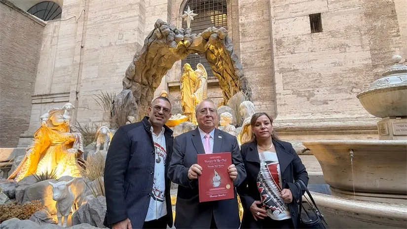 Nacimiento de Chihuahua representa a México en el Vaticano. Foto: Cortesía