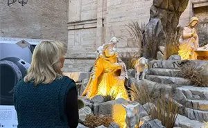 Nacimiento rarámuri de Chihuahua llega al Vaticano con un mensaje de esperanza