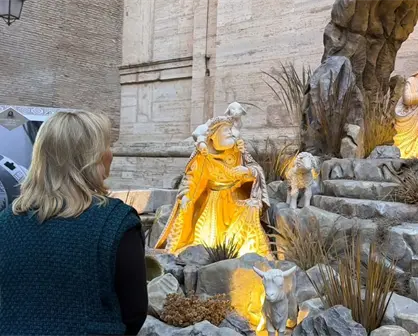 Nacimiento rarámuri de Chihuahua llega al Vaticano con un mensaje de esperanza