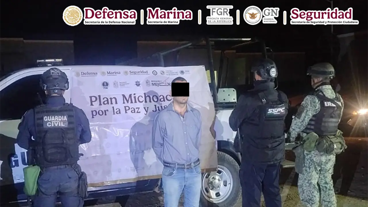 Continúan los operativos en Michoacán. Foto: Cortesía