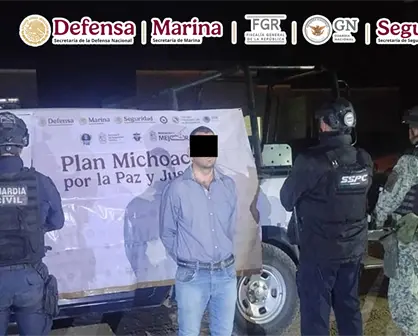 Plan Michoacán: Autoridades detienen a dos y aseguran más de un centenar de cartuchos