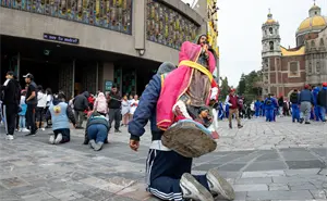 ¿Por qué las personas camina de rodillas en la Basílica de Guadalupe?