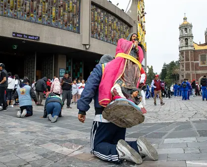 ¿Por qué las personas camina de rodillas en la Basílica de Guadalupe?