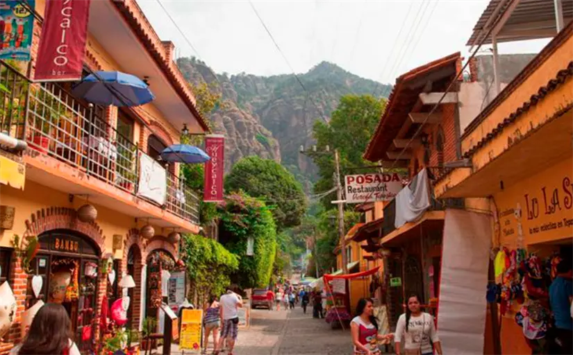 Pueblo Mágico Tepoztlán en Morelos. Foto: cortesía.