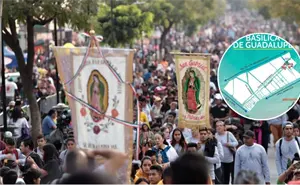 ¿Qué calles estarán cerradas en CDMX por el Día de la Virgen de Guadalupe?