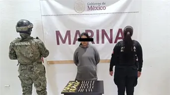 Operativo de la Marina en Sonora deja ocho detenidos y decomiso de armas y droga