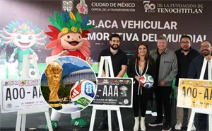 CDMX alista las placas del Mundial 2026: cuándo se pueden tramitar y cómo obtenerlas