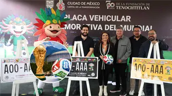 CDMX alista las placas del Mundial 2026: cuándo se pueden tramitar y cómo obtenerlas