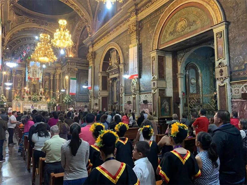 Habrá varias Misas en el Santuario de Guadalajara en honor a la Virgen de Guadalupe este 12 de diciembre. Foto: Cortesía