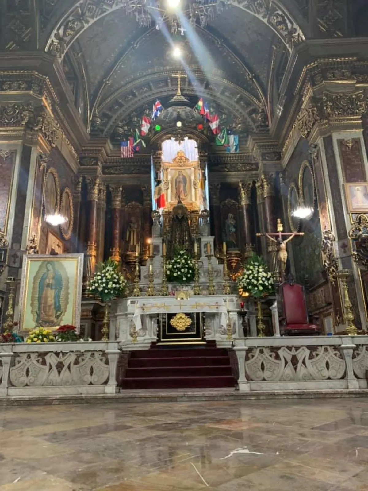 Horario de Las Mañanitas a la Virgen en el Santuario de Guadalajara. Foto: Cortesía