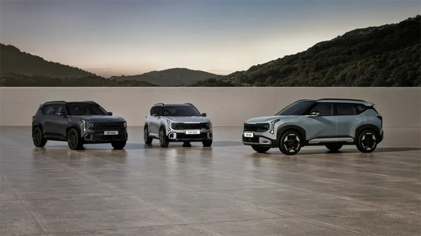La Seltos 2027 llega con un diseño renovado y mayor anchura. Foto: Kia