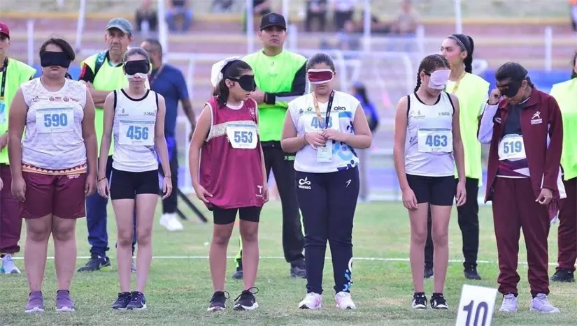 La sinaloense Brittany brilla en lanzamiento de bala adaptado. Foto: Cortesía