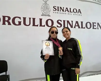 La sinaloense Brittany demuestra que querer es poder; gana medalla en lanzamiento bala