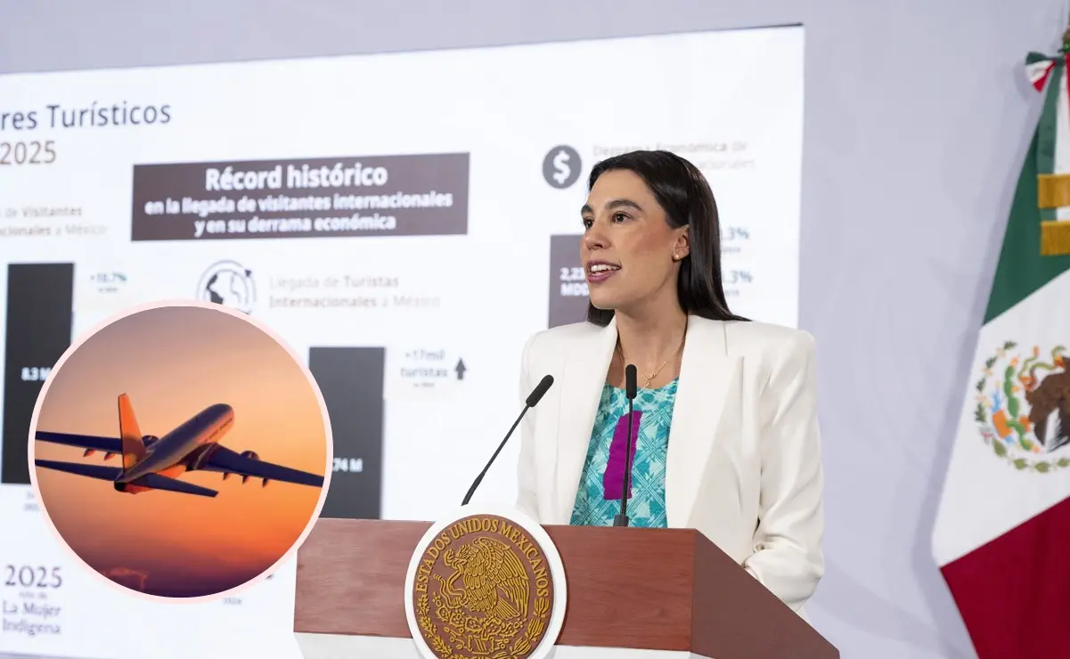 La secretaria de Turismo dio a conocer la buena noticia en la conferencia matutina de Sheinbaum.