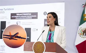 México rompe récord histórico en turismo: visitantes internacionales aumentan 13.6%