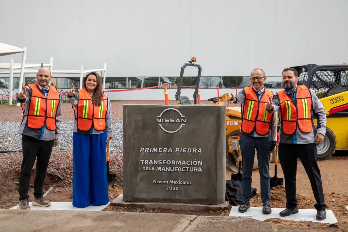 Las obras se realizarán en tiempo récord para comenzar con la producción de las primeras pick-ups de Nissan en Aguascalientes. Foto: Cortesía