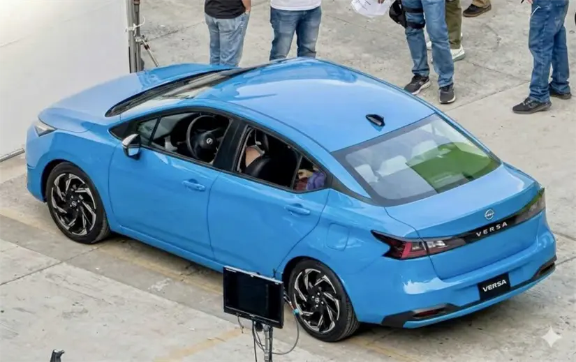 Por fuera destacan los cambios más notorios del Versa 2026. Foto: Especial