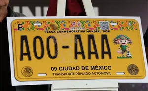 Placa conmemorativa del Mundial 2026 para CDMX: ¿Cuánto cuesta y cómo tramitarla?