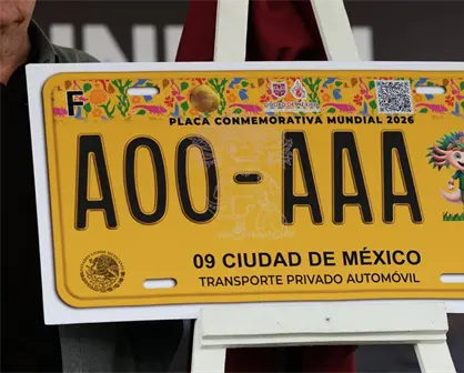 Placa conmemorativa del Mundial 2026 para CDMX: ¿Cuánto cuesta y cómo tramitarla?