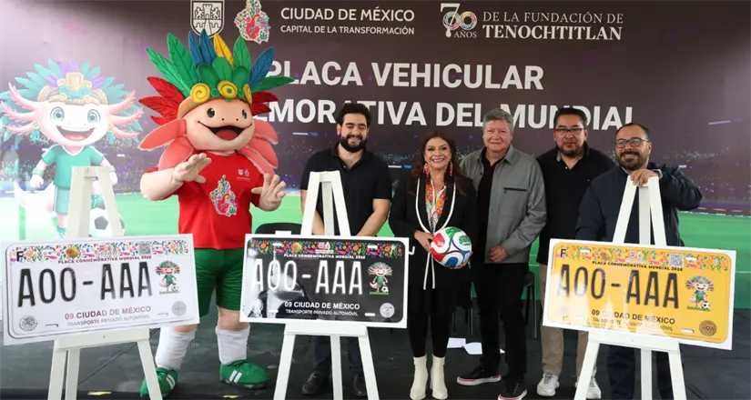Será a partir de febrero de 2026 que se entregarán las placas físicas. Foto: Cortesía.