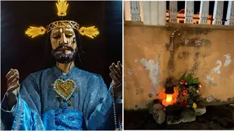 Fe y curiosidad en Veracruz: comunidad se reúne ante figura misteriosa en una iglesia