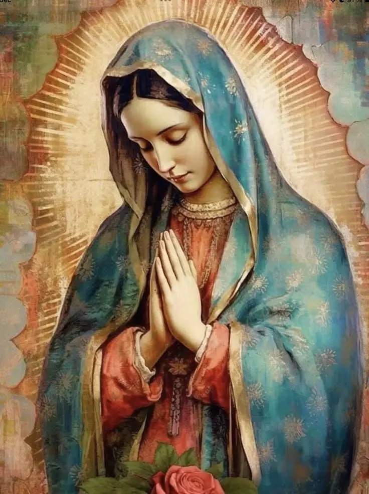 Imágenes para compartir por el día de la Virgen de Guadalupe. Foto: cortesía.