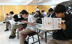 Talento joven impulsa desde El Palmito la 13ª Olimpiada Estatal de Matemáticas en la Zona Escolar 09