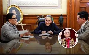 Claudia Sheinbaum invita al papa León XIV a visitar México en una llamada con motivo del Día de la Virgen de Guadalupe