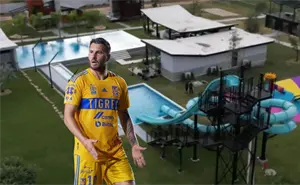 Así luce la mansión en Monterrey del delantero francés de Tigres, André Gignac