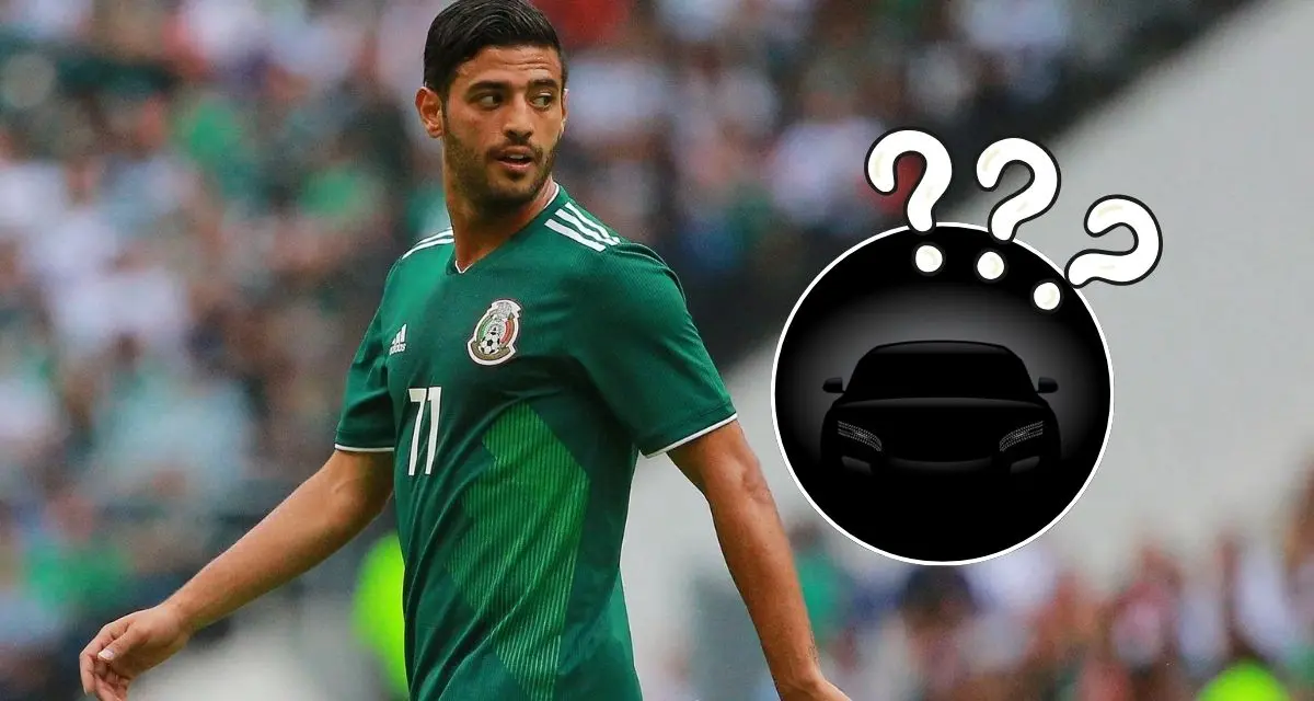 Este es el carro más caro del garaje del futbolista Carlos Vela. Foto: cortesía