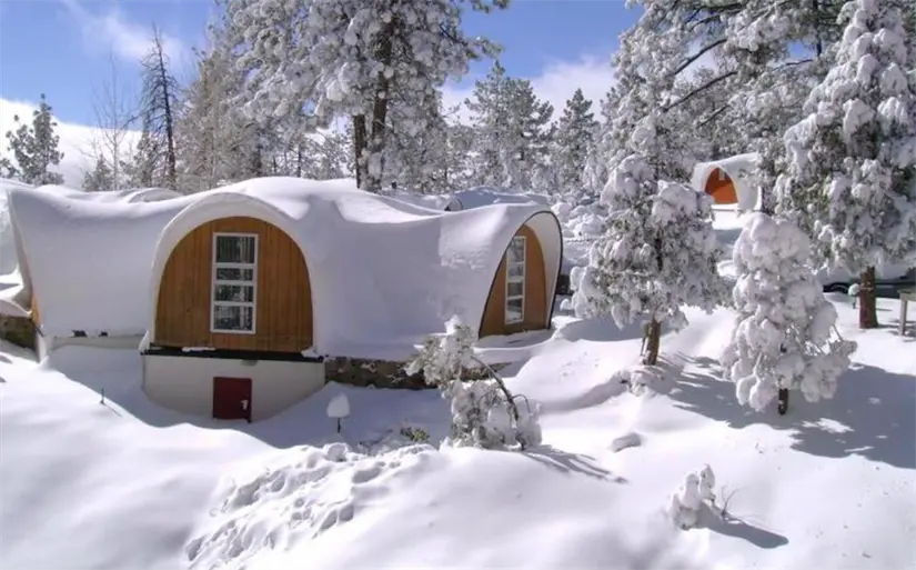 Disfruta el paisaje invernal en la Sierra de San Pedro Mártir. Foto: cortesía.